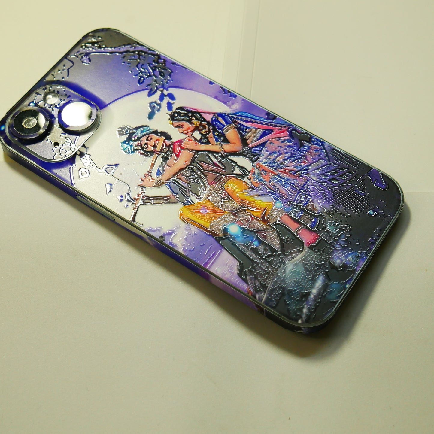 EMBOSSED RADHA KRISHNA SKIN