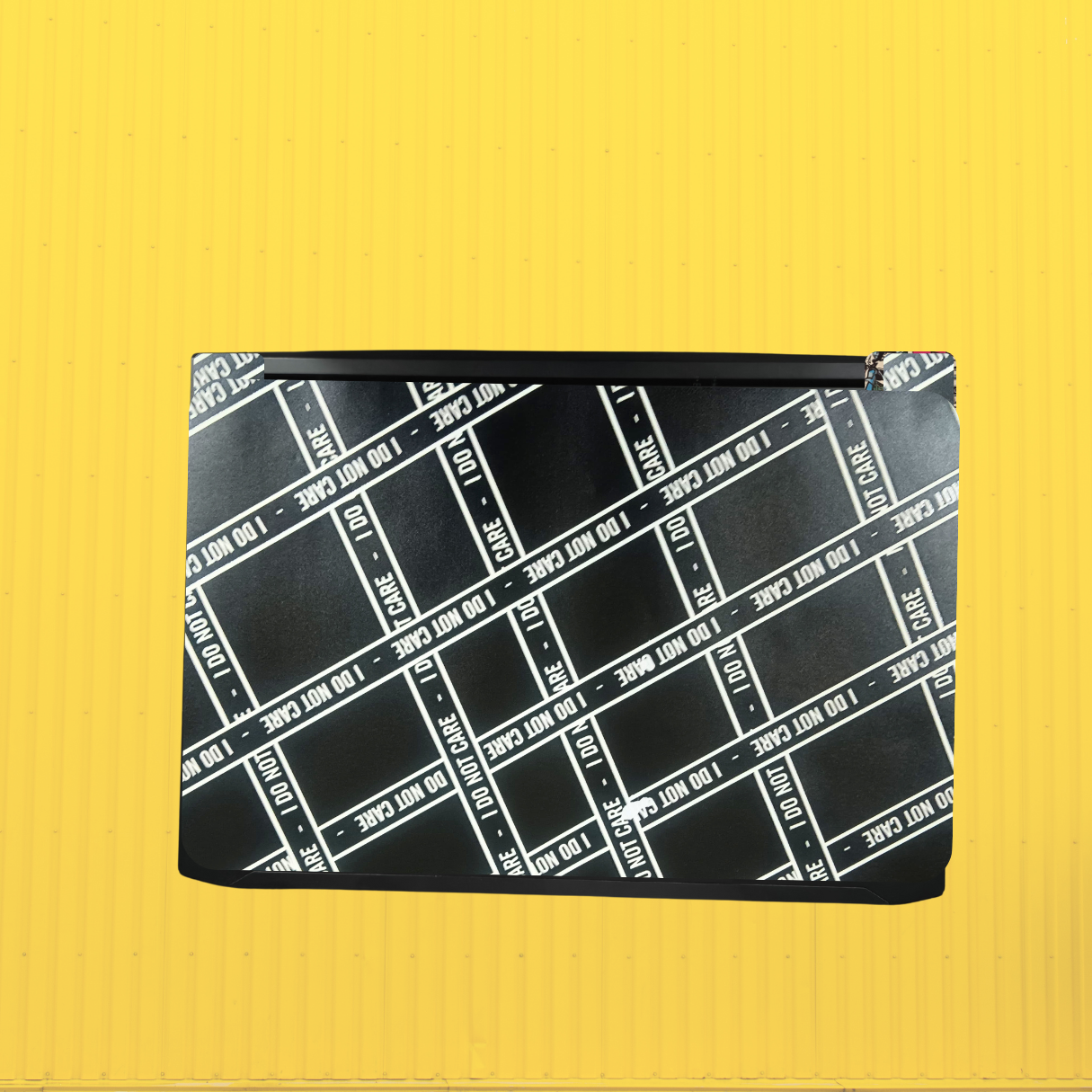 DONT CARE LAPTOP SKIN