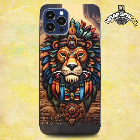 FIERCE LION EMBOSSED SKIN